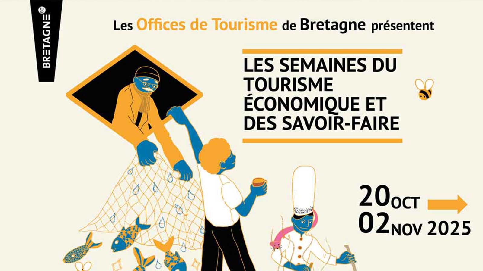 Bannière portes ouvertes Exokit pour la Semaine du Tourisme Économique 2025