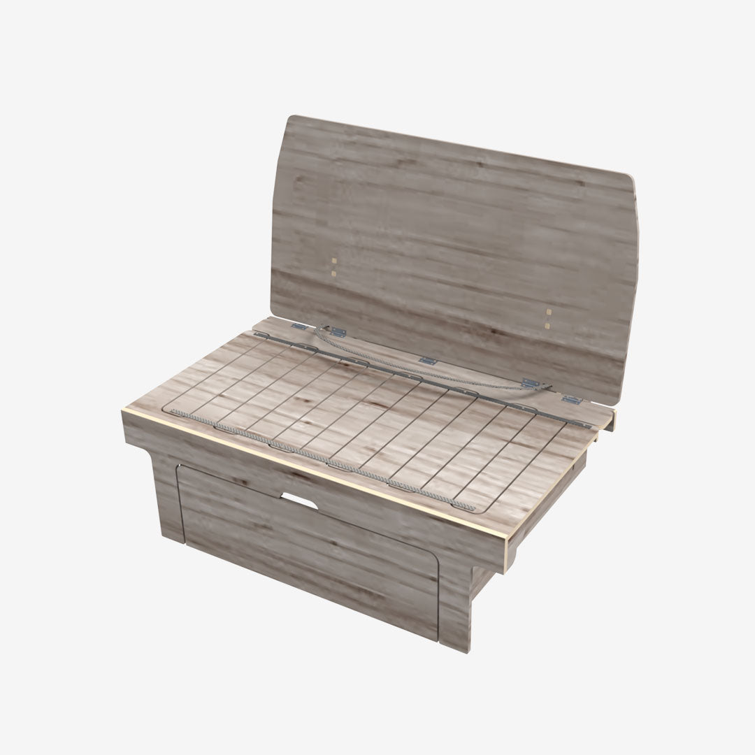 Banquette clic-clac classique (120cm) - Universelle pour vans et fourgons