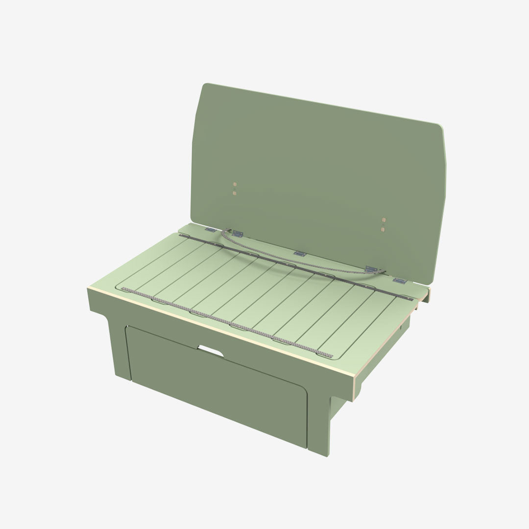 Banquette clic-clac classique (120cm) - Universelle pour vans et fourgons