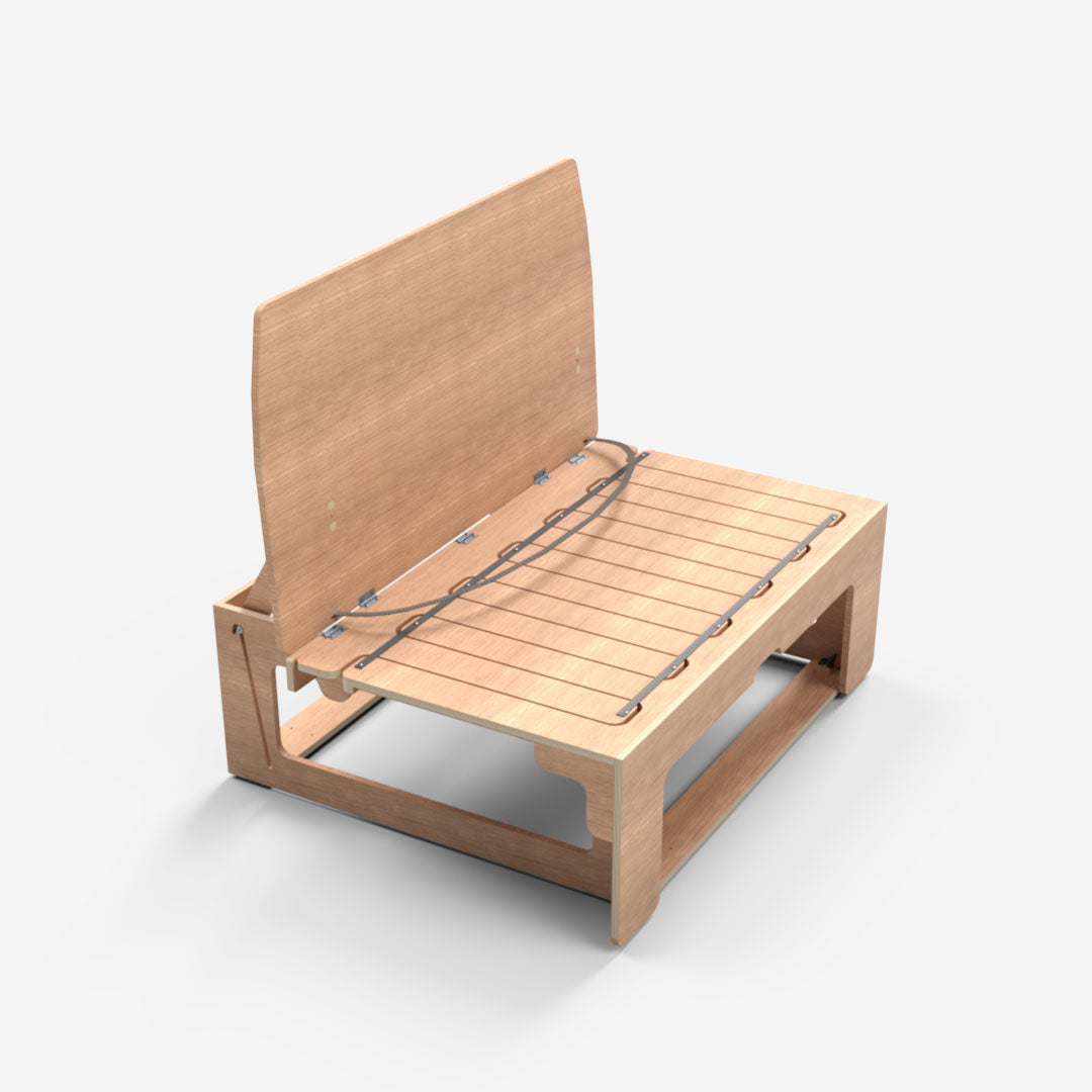 Banquette clic-clac 120 cm – Version Surf – Exokit