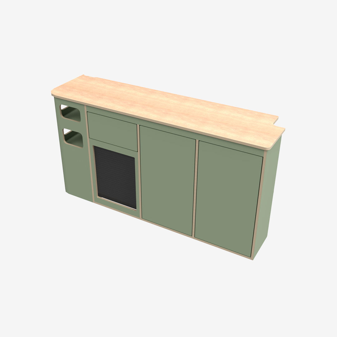 Meuble latéral droit pour Renault Trafic 3 L2H1