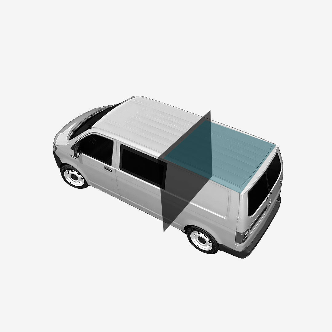 Plafond – Volkswagen Transporter T5 / T6 L2H1 Cabine approfondie – Contreplaqué Peuplier 5 mm