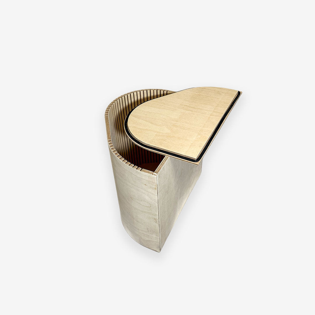 Caisson gaz arrondi en versions B & D pour bouteille R904