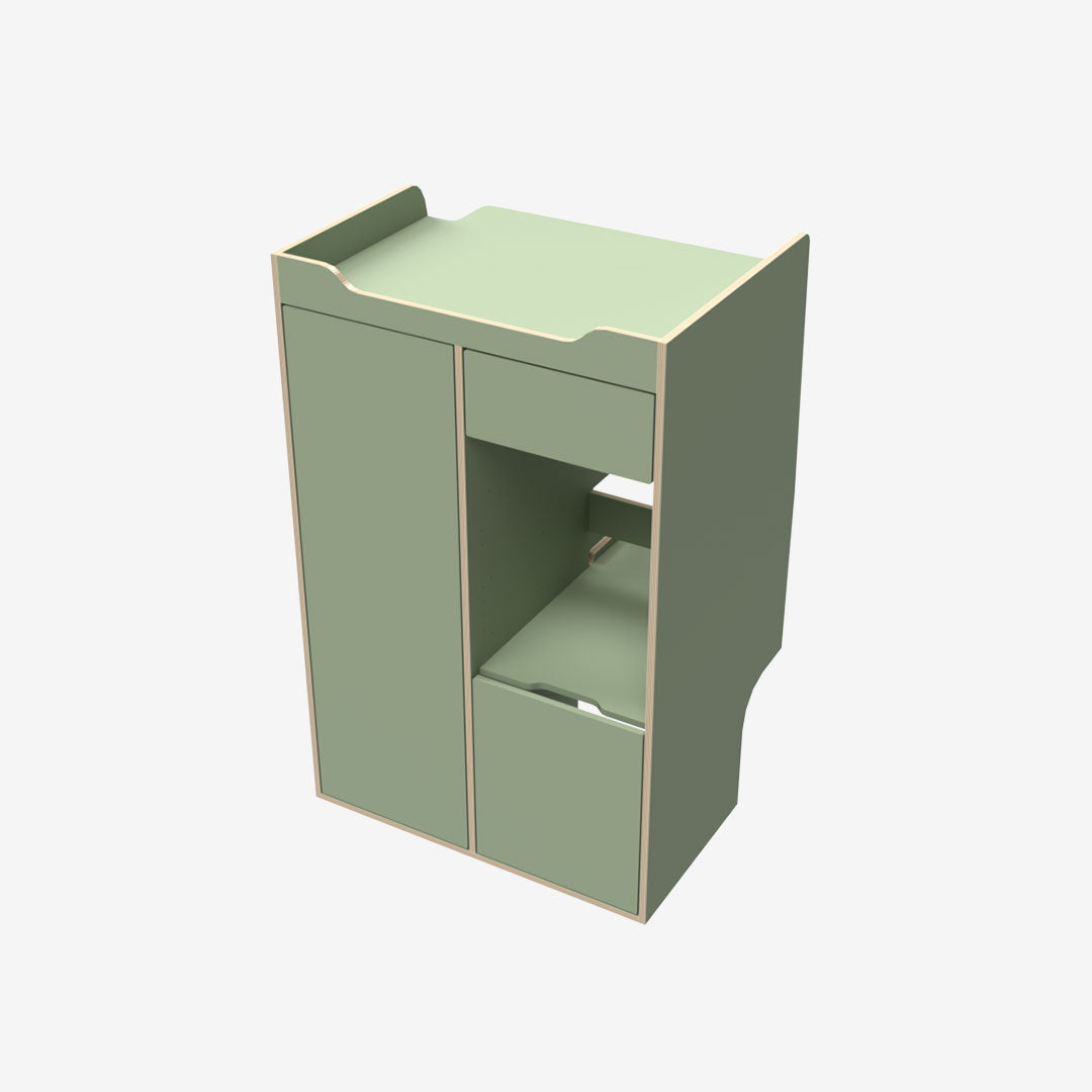 Meuble double colonne arrière gauche pour Renault Trafic 3 L2H1