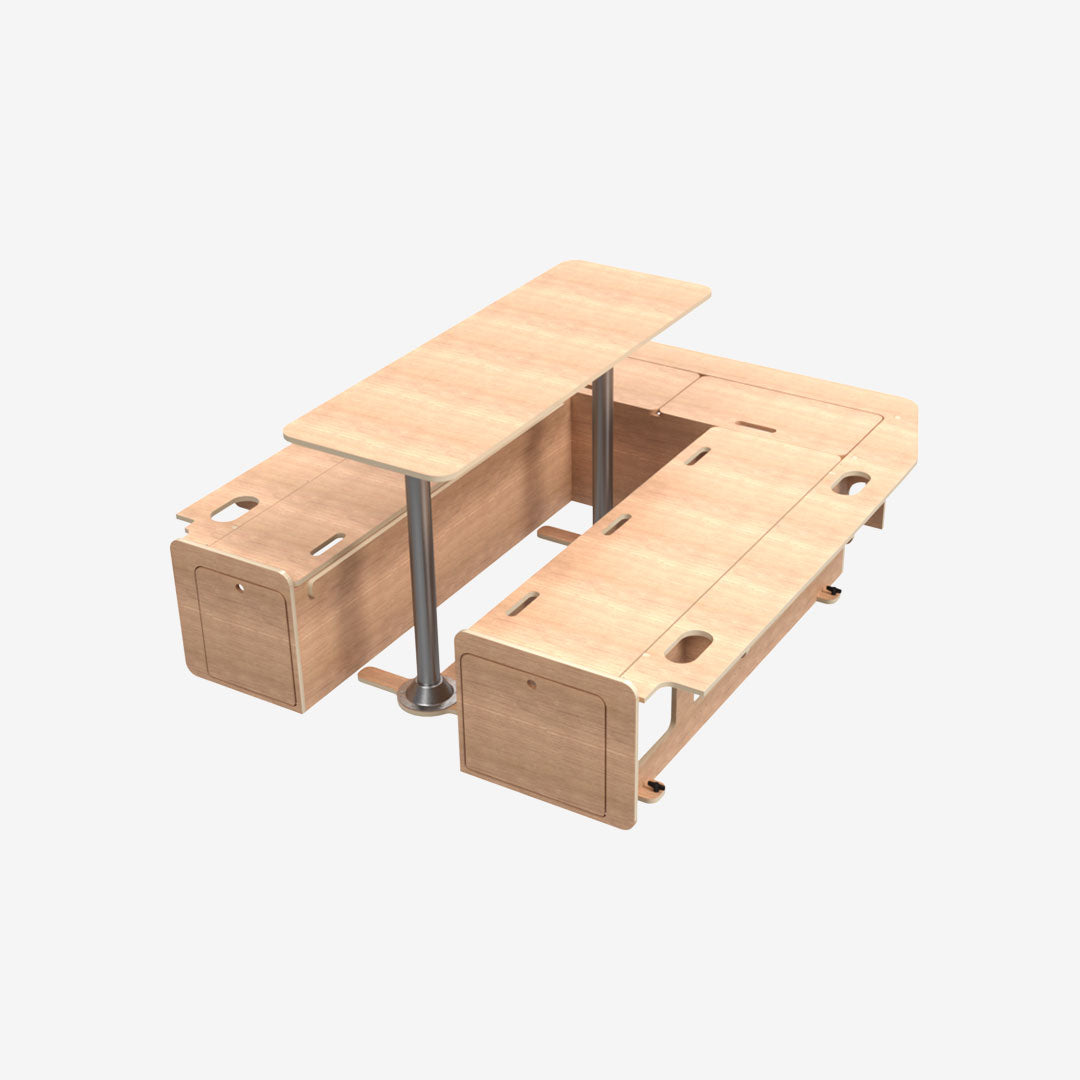 Kit Banquette en U pour Cabine Approfondie – Renault Trafic III L2H1 (après 2023)