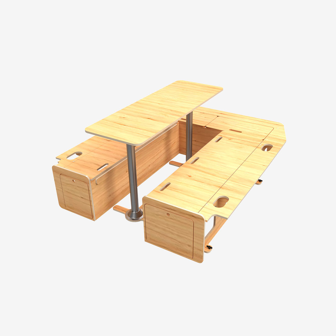 Kit Banquette en U pour Cabine Approfondie – Renault Trafic III L2H1 (après 2023)