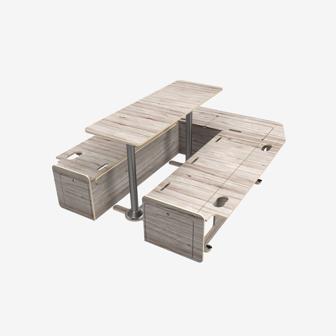 Kit Banquette en U pour Cabine Approfondie – Renault Trafic III L2H1 (après 2023)