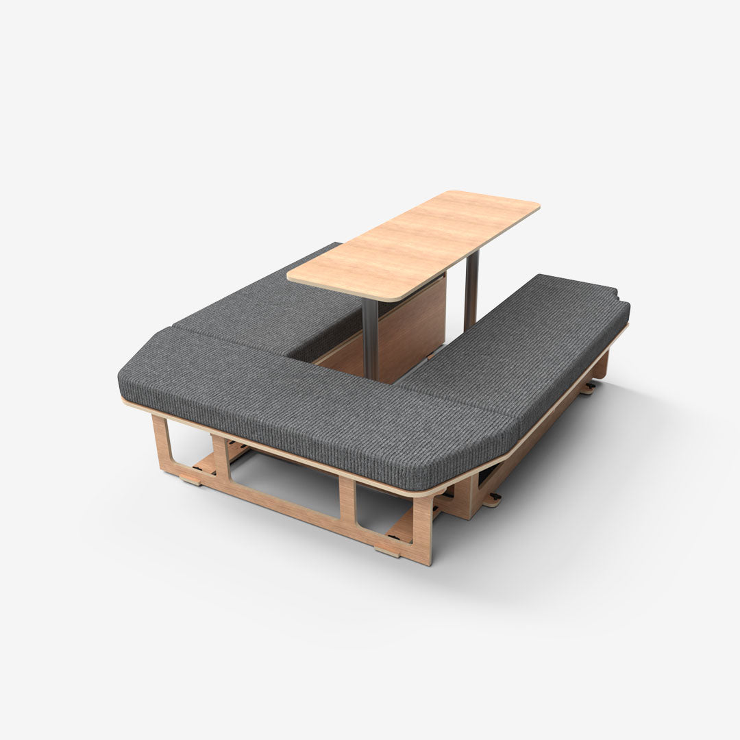 Kit Banquette en U pour Cabine Approfondie – Renault Trafic III L2H1 (après 2023)