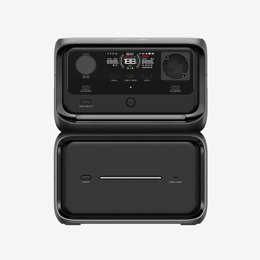 EcoFlow River 3 Max Plus, station d'énergie LFP 600 W du pack accessoires Minimalle Exokit