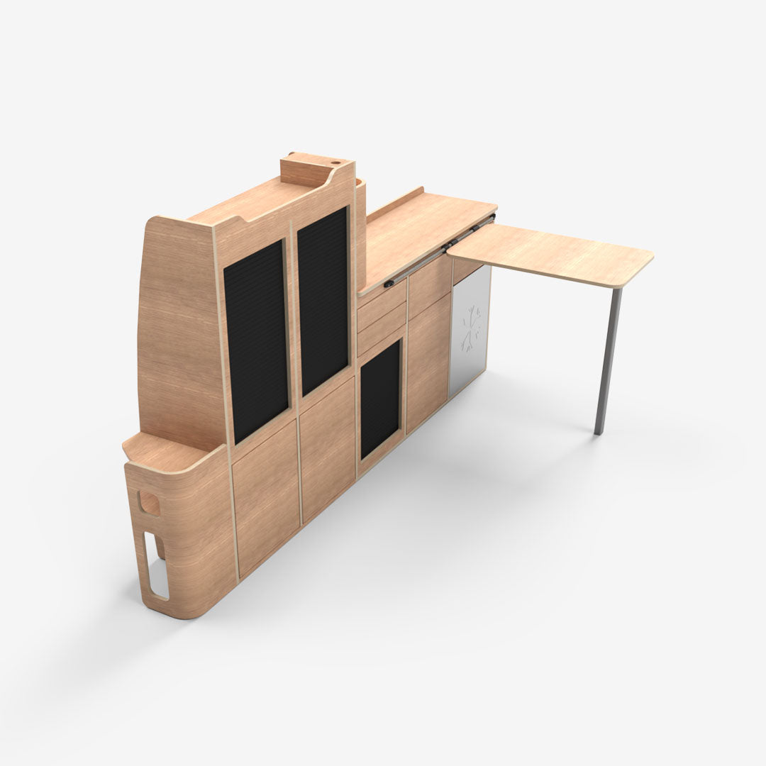 Kit Meuble Latéral Gauche – Volkswagen Transporter T5/T6 L1H1