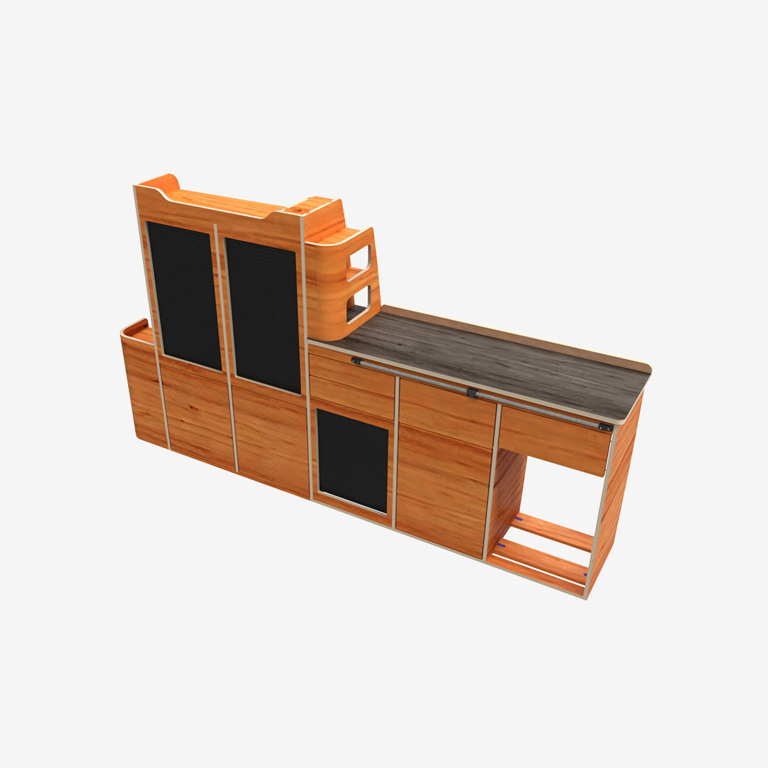 Kit Meuble Latéral Gauche – Volkswagen Transporter T5/T6 L1H1