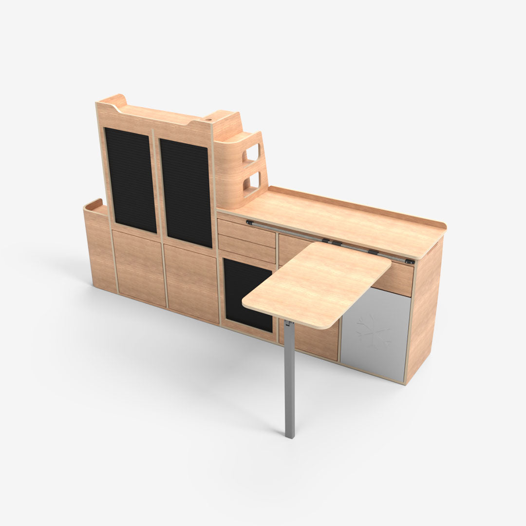 Kit Meuble Latéral Gauche – Volkswagen Transporter T5/T6 L1H1