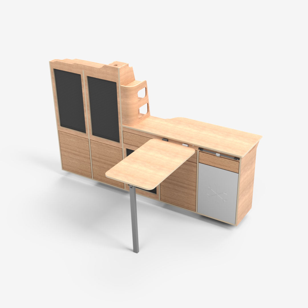 Kit Meuble Latéral Gauche – Citroën Jumpy L1H1 (M) & véhicules équivalents