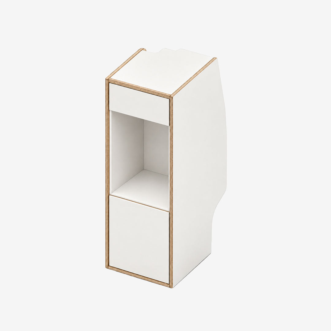 Colonne arrière gauche pour Jumpy M, Expert et Vivaro, finition stratifié Blanc uni