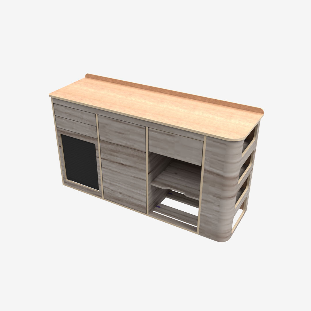 Meuble transversal universel 140cm