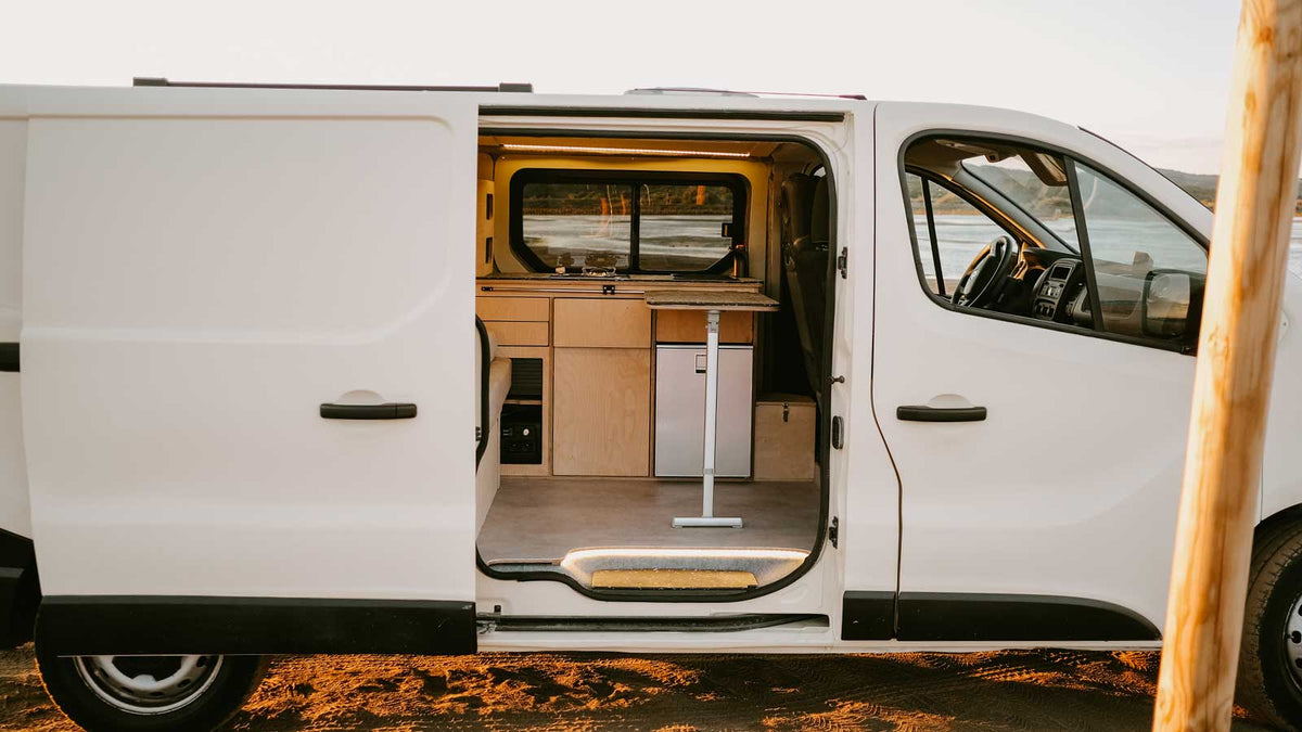 Renault Trafic 3 aménagé avec kit Exokit par Fornomad à Narbonne