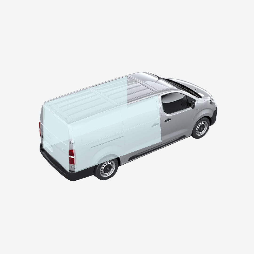 Habillages Latéraux – Citroën Jumpy XL (L3H1) – Contreplaqué Peuplier 5 mm