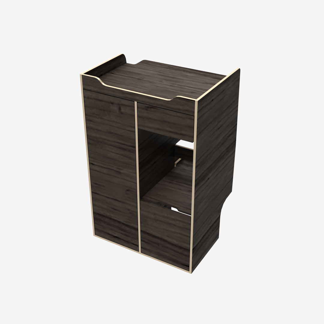 Meuble double colonne arrière gauche pour Renault Trafic 3 L2H1