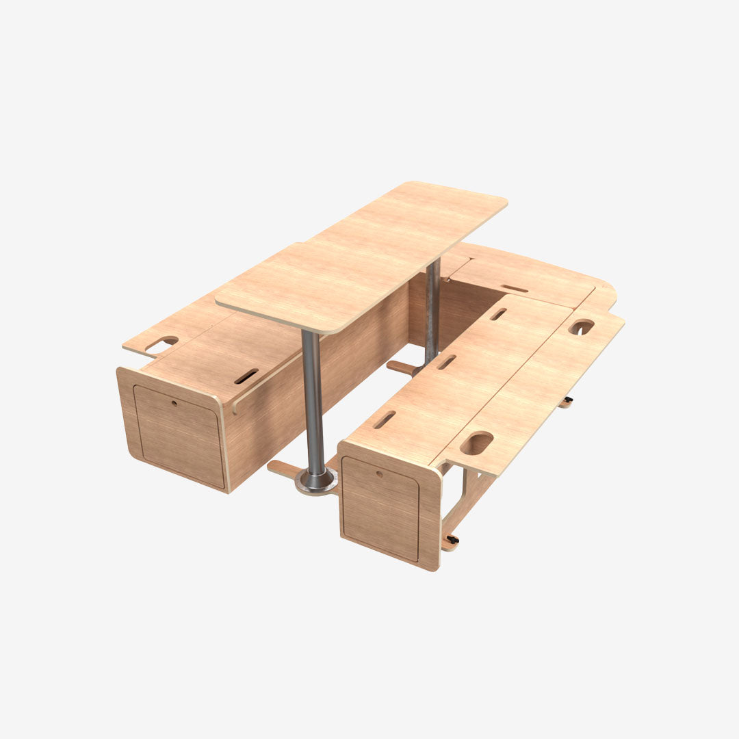 Kit Banquette Spéciale Cabine Approfondie pour Citroën Jumpy XL (K0)