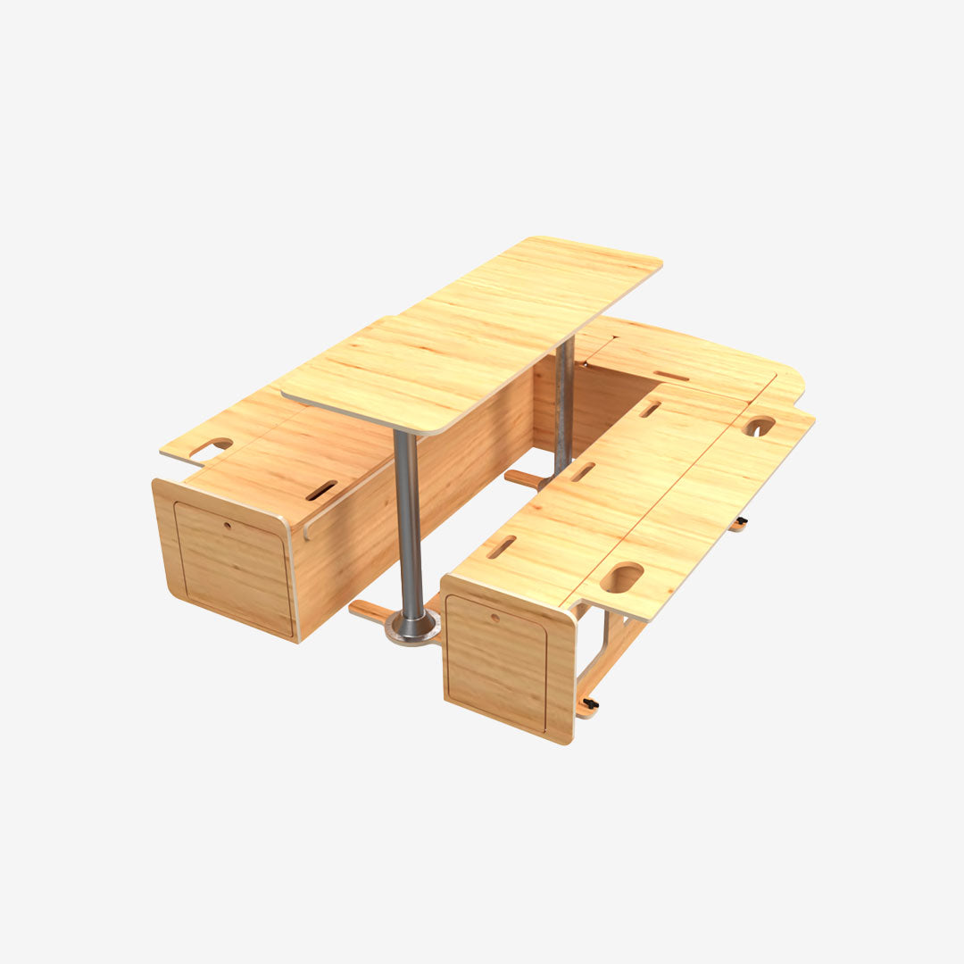 Kit Banquette Spéciale Cabine Approfondie pour Citroën Jumpy XL (K0)