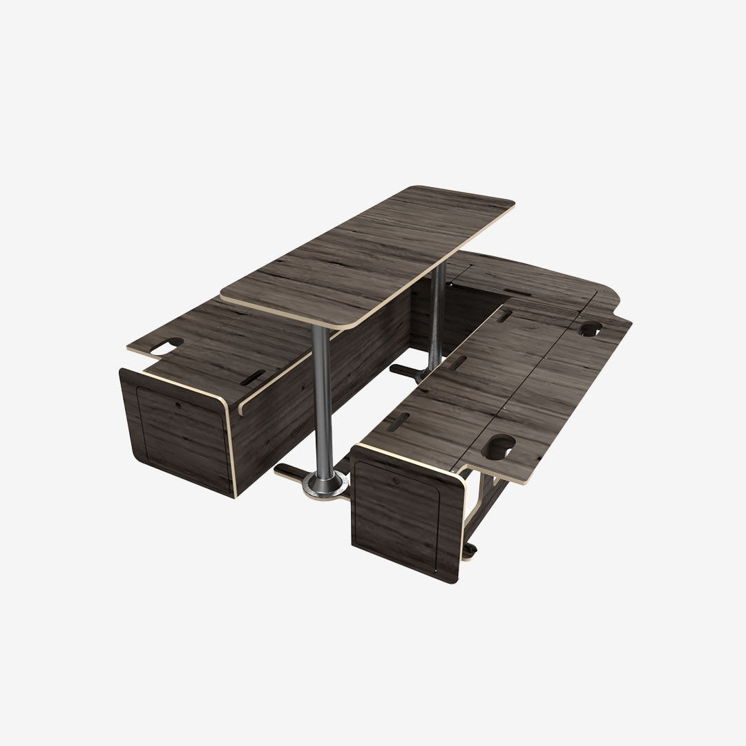 Kit Banquette Spéciale Cabine Approfondie pour Citroën Jumpy XL (K0)