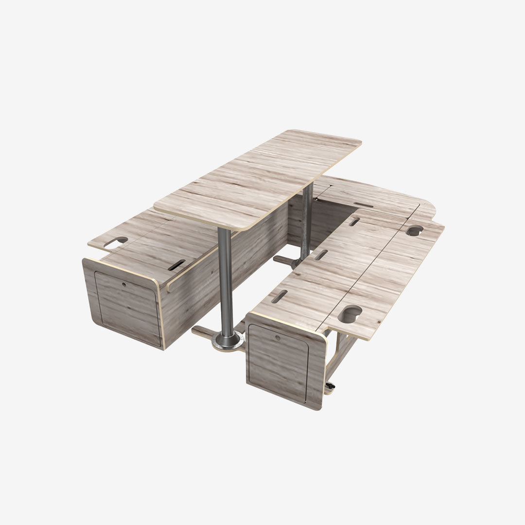 Kit Banquette Spéciale Cabine Approfondie pour Citroën Jumpy XL (K0)