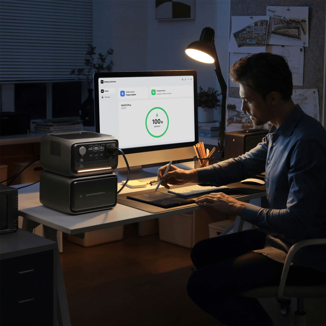EcoFlow River 3 Max Plus, station d'énergie 858 Wh pour la Minimalle Exokit