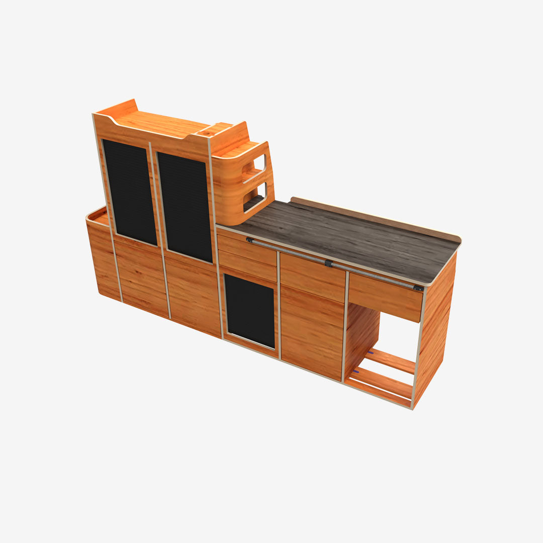 Kit Meuble Latéral Gauche – Ford Transit Custom L1 (MK2, 2024+) & Volkswagen T7