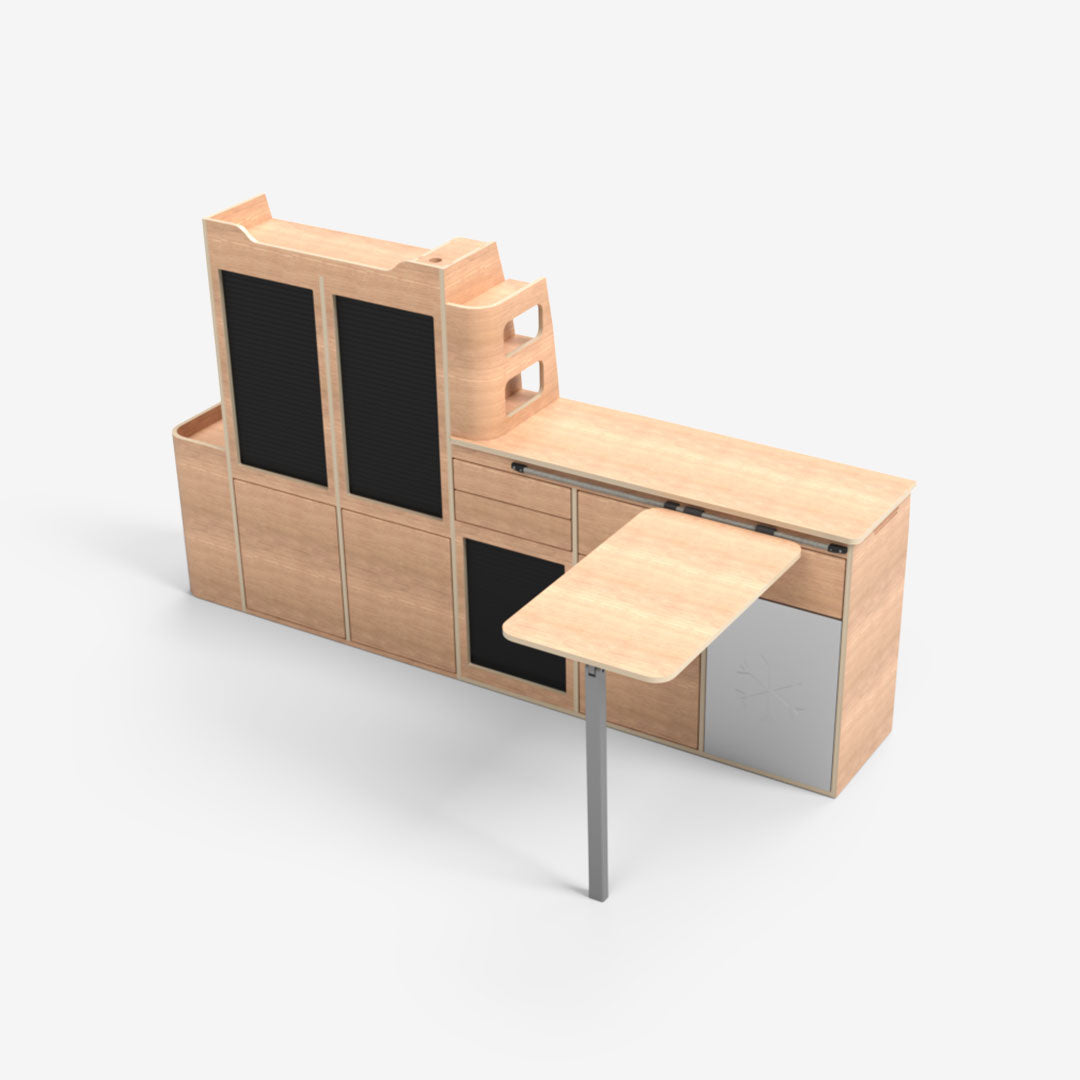 Kit Meuble Latéral Gauche – Mercedes Vito W447 L2H1 (équivalent L1+)