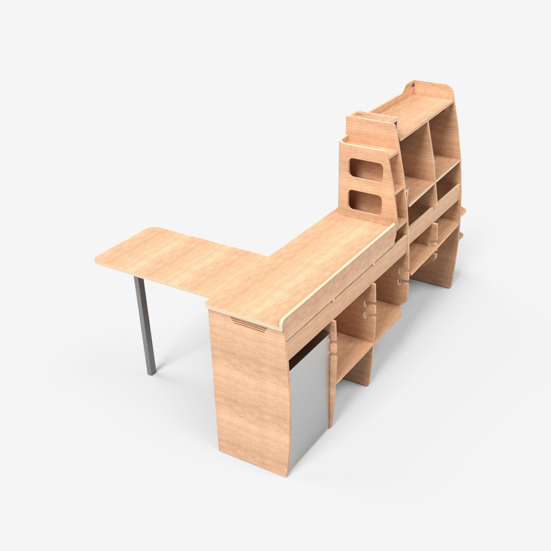 Kit Meuble Latéral Gauche – Volkswagen Transporter T5/T6 L1H1