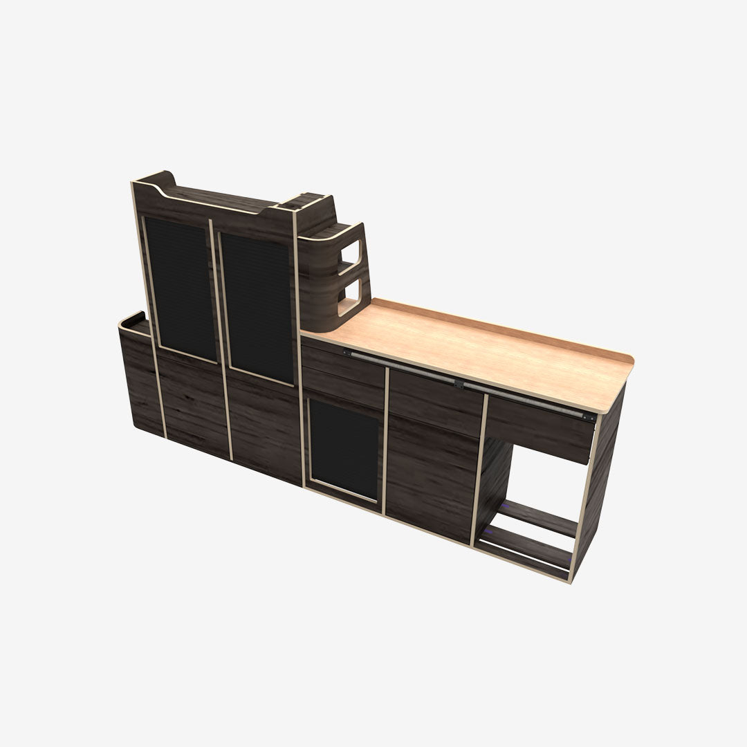 Kit Meuble Latéral Gauche – Volkswagen Transporter T5/T6 L1H1